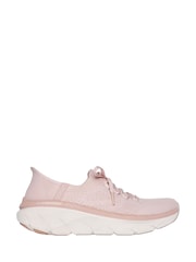 Skechers Pink D’Lux Walker 2.0 Thrill Movement Trainers - Image 1 of 4