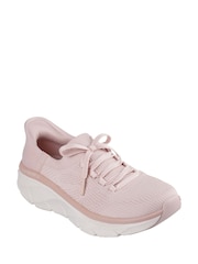 Skechers Pink D’Lux Walker 2.0 Thrill Movement Trainers - Image 2 of 4
