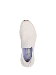 Skechers Natural Black Glide-step Pro Everyday Citizen Slip In Trainers - Image 4 of 5