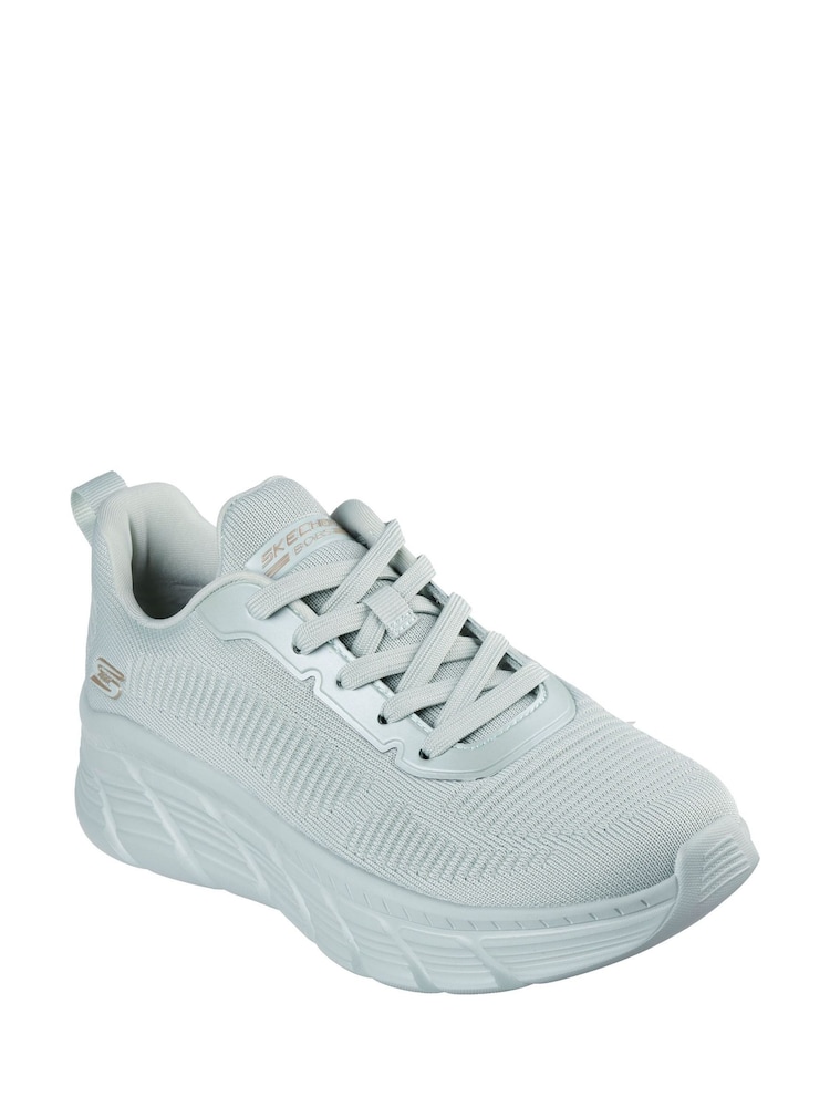 Skechers Green Womens Bobs B Flex Hi Flying Trainers - Image 3 of 5