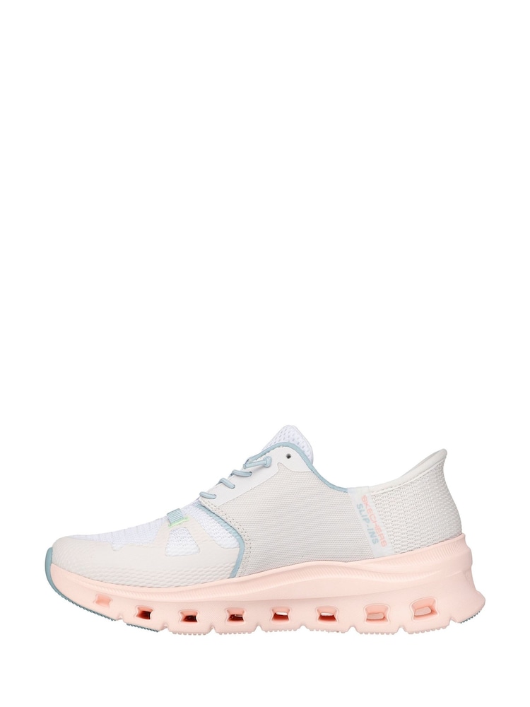 Natural - Zapatillas sin cordones Glide-Step Pro de Skechers - Imagen 2 de 4