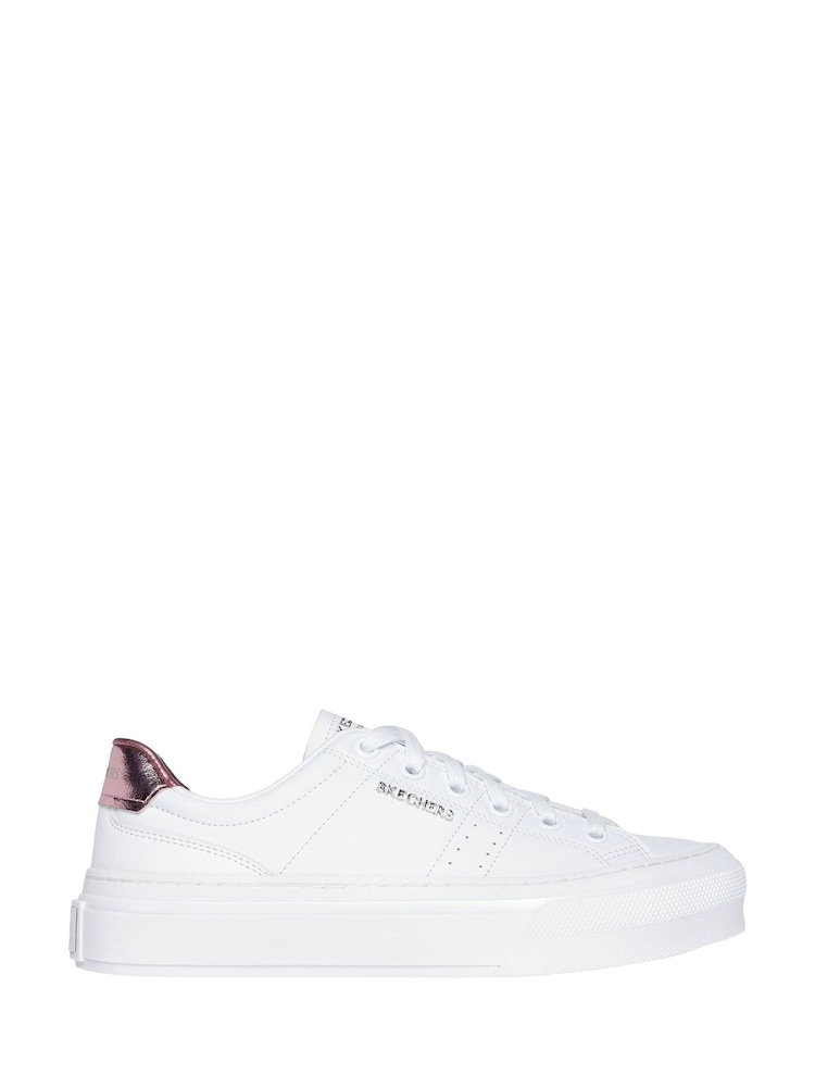 Blanco/rosa - Zapatillas de deporte de estilo sofisticado Selene de Skechers - Imagen 1 de 5