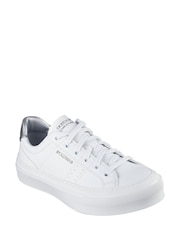 White/Silver - Skechers Selene Sophisticated Style Trainers - Image 3 of 5