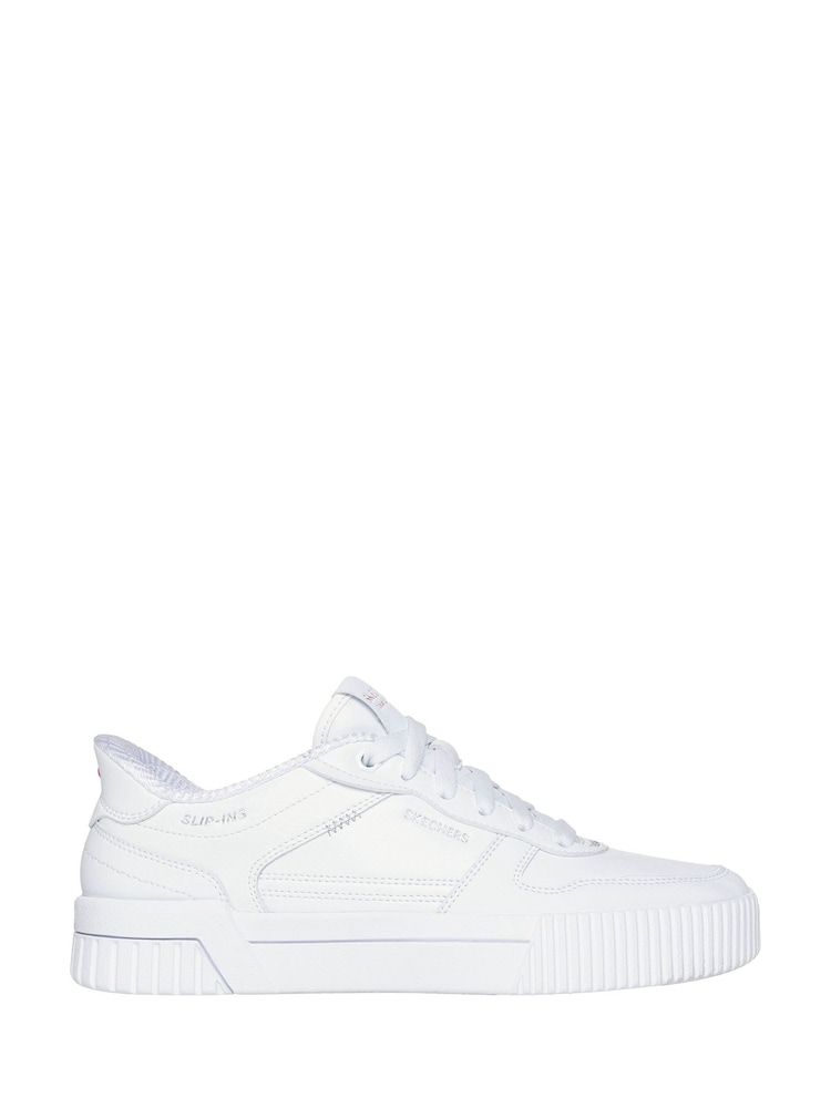 Bela - Skechers Jade Put It In Slip In Trainers - Slika 1 iz 3 Bela - Skechers Jade Put It In Slip In Trainers - Slika 1 iz 3