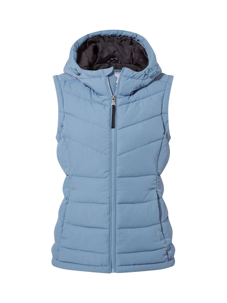 Tog 24 Blue Calvo Womens Padded Gilet - Image 8 of 8