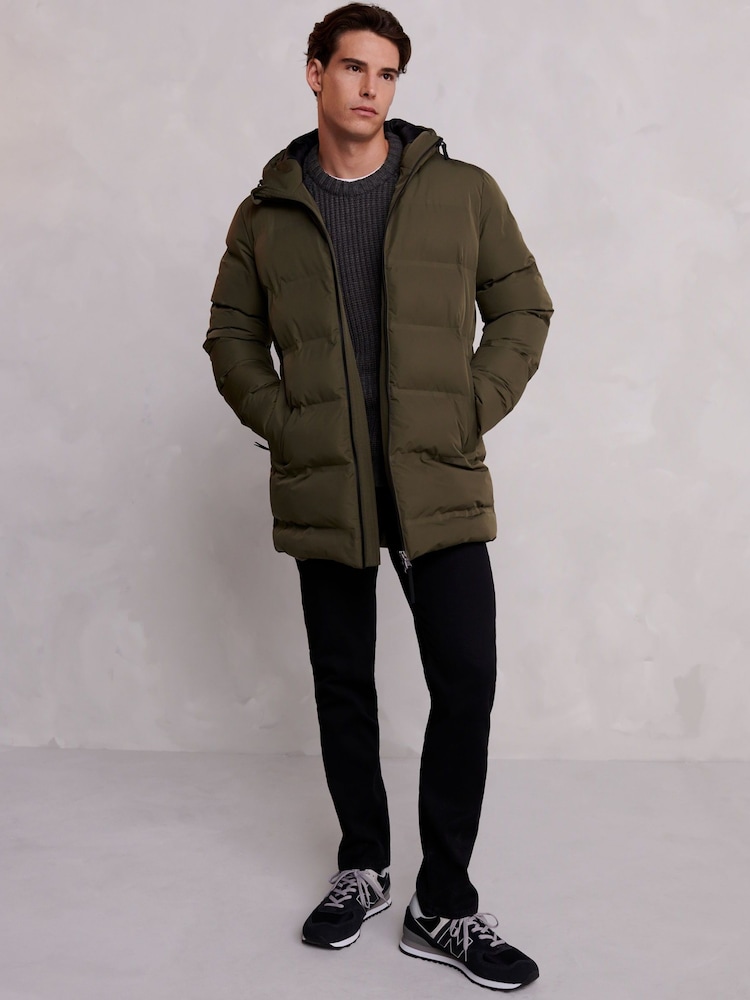 Зеленый - Tog 24 Mens Brinkley Waterproof Hooded Parka - Image 1 of 7 Зеленый - Tog 24 Mens Brinkley Waterproof Hooded Parka - Image 1 of 7