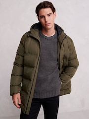 Tog 24 Green Mens Brinkley Waterproof Hooded Parka - Image 2 of 7