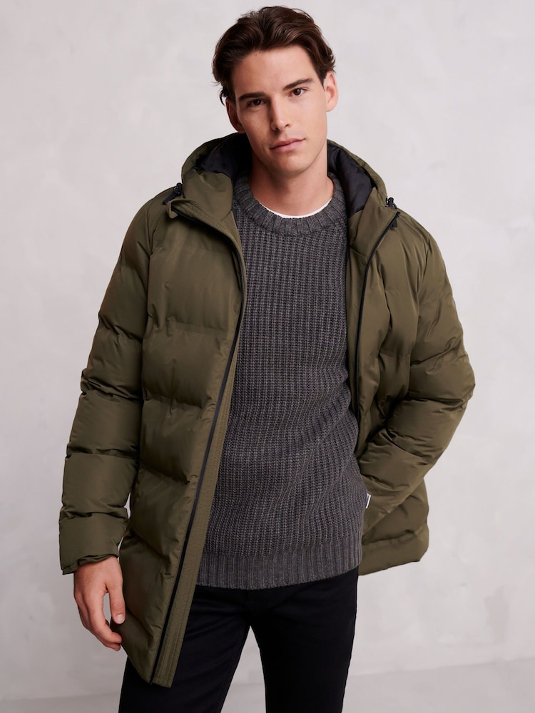 Tog 24 Green Mens Brinkley Waterproof Hooded Parka - Image 2 of 7