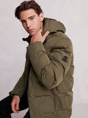 Tog 24 Green Mens Brinkley Waterproof Hooded Parka - Image 3 of 7