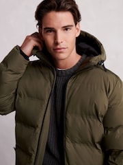 Tog 24 Green Mens Brinkley Waterproof Hooded Parka - Image 5 of 7