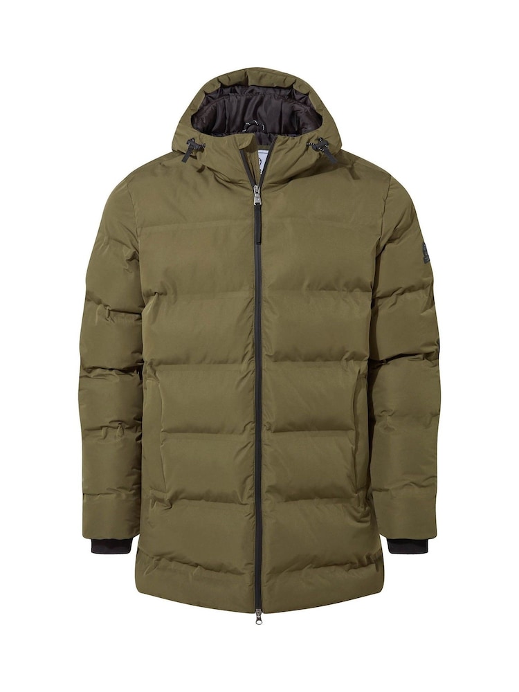 Tog 24 Green Mens Brinkley Waterproof Hooded Parka - Image 7 of 7