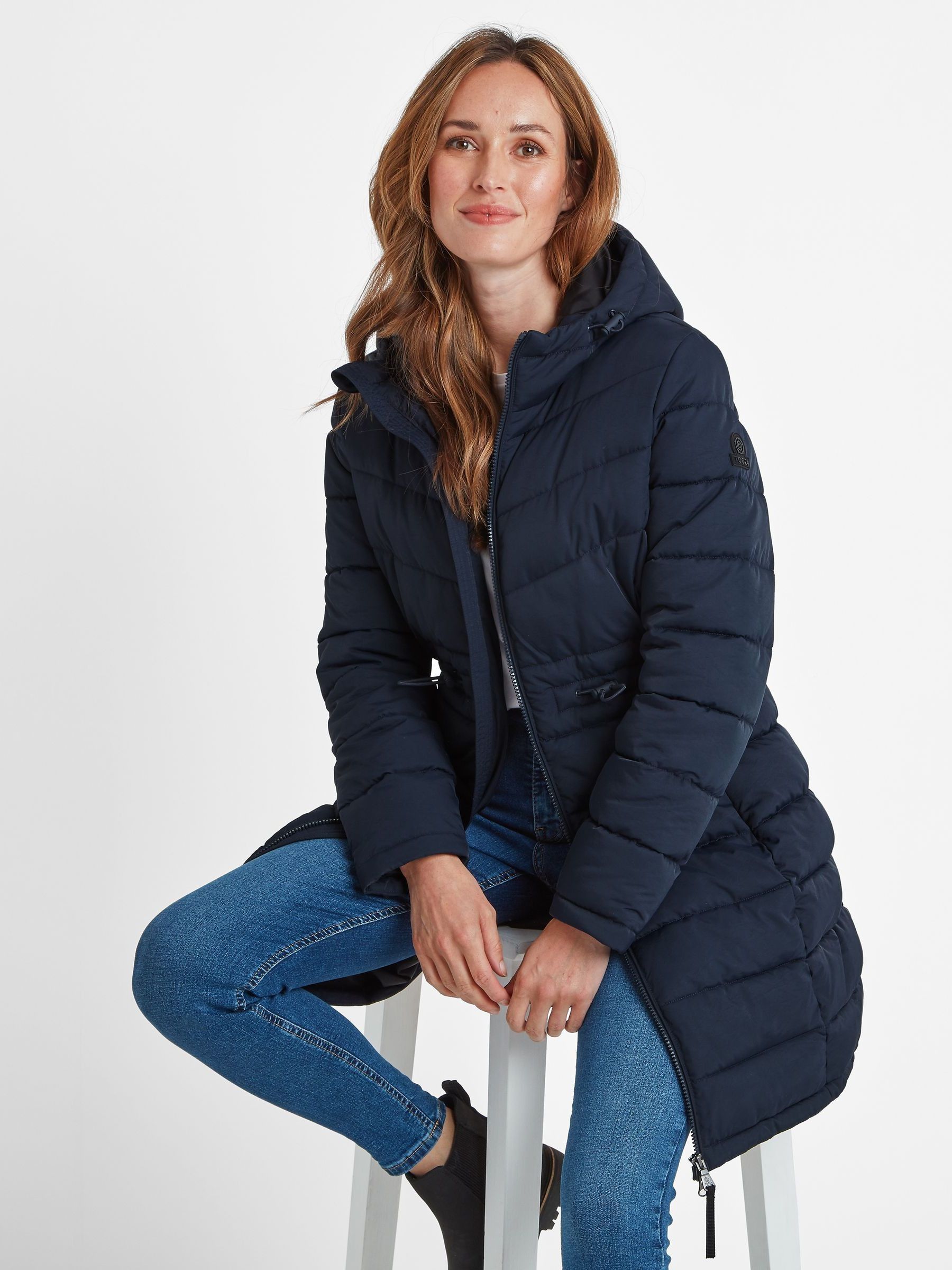 Buy Tog 24 Blue Womens Orton Padded Parka from Next USA