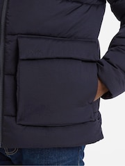 Tog 24 Black Mens Hooded & Water-Repellent Hamilton Padded Parka - Image 6 of 7