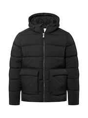 Tog 24 Black Mens Hooded & Water-Repellent Hamilton Padded Parka - Image 7 of 7