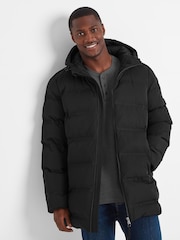 Tog 24 Black Mens Brinkley Waterproof Hooded Parka - Image 2 of 7