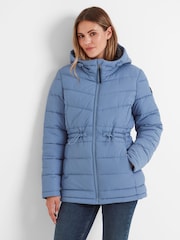 Tog 24 Blue Womens Anthorn Padded Hooded Parka - Image 4 of 8