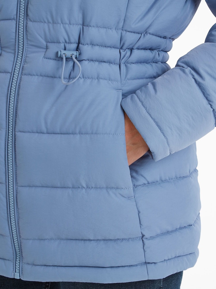 Tog 24 Blue Womens Anthorn Padded Hooded Parka - Image 7 of 8