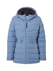 Tog 24 Blue Womens Anthorn Padded Hooded Parka - Image 8 of 8