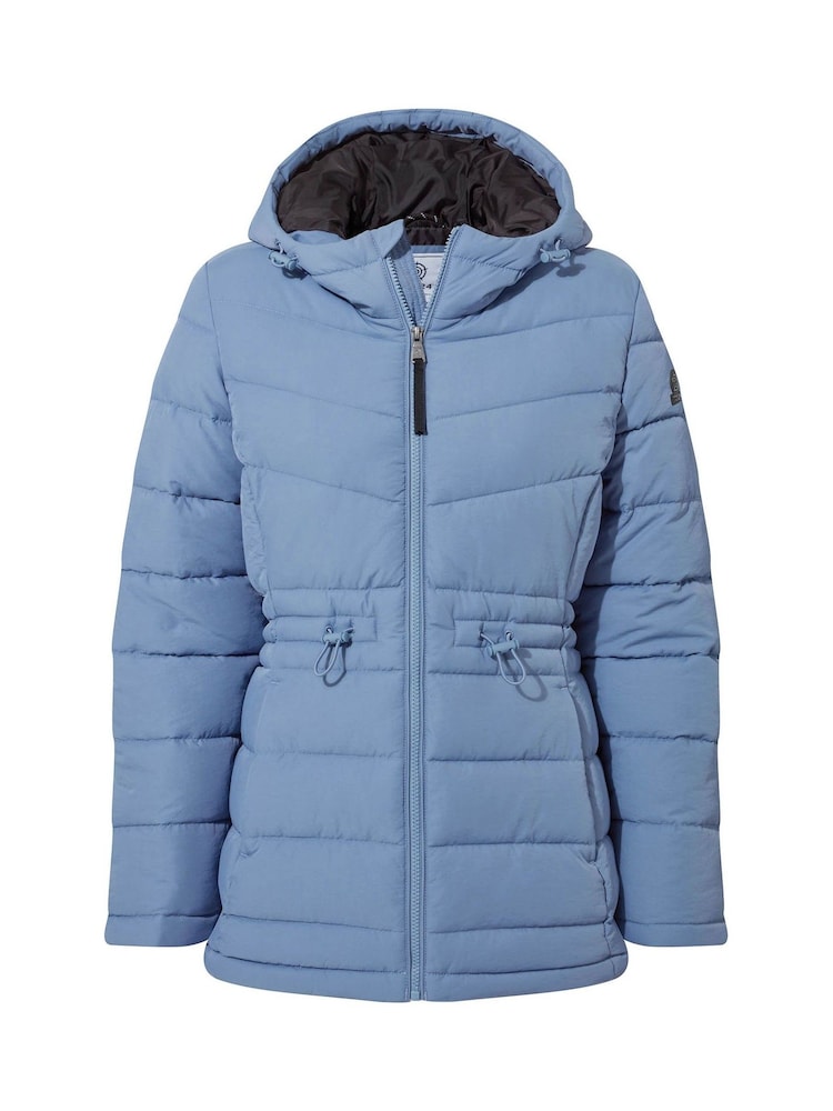 Tog 24 Blue Womens Anthorn Padded Hooded Parka - Image 8 of 8