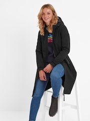 Tog 24 Black Womens Enya Softshell Long Jacket - Image 4 of 7