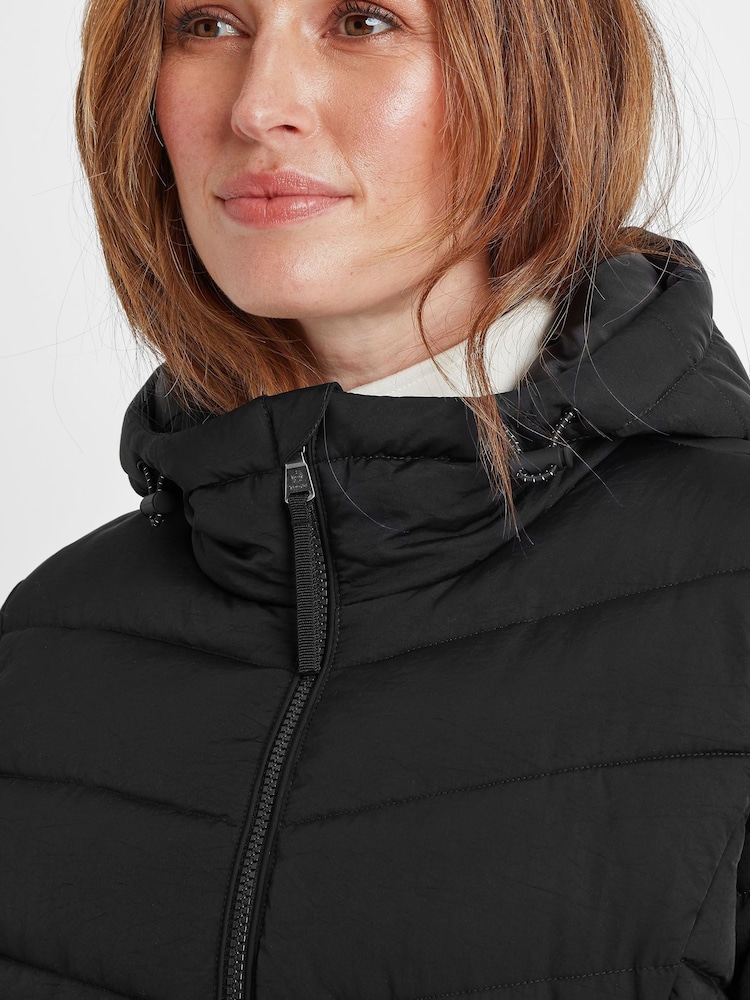 Tog 24 Black Womens Anthorn Padded Hooded Parka - Image 6 of 7