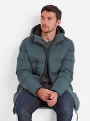 Tog 24 Grey Mens Brinkley Waterproof Hooded Parka - Image 4 of 7