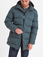 Tog 24 Grey Mens Brinkley Waterproof Hooded Parka - Image 6 of 7