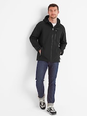 Tog 24 Black Mens Retner Softshell Hooded Jacket - Image 1 of 7