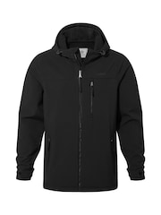 Tog 24 Black Mens Retner Softshell Hooded Jacket - Image 7 of 7