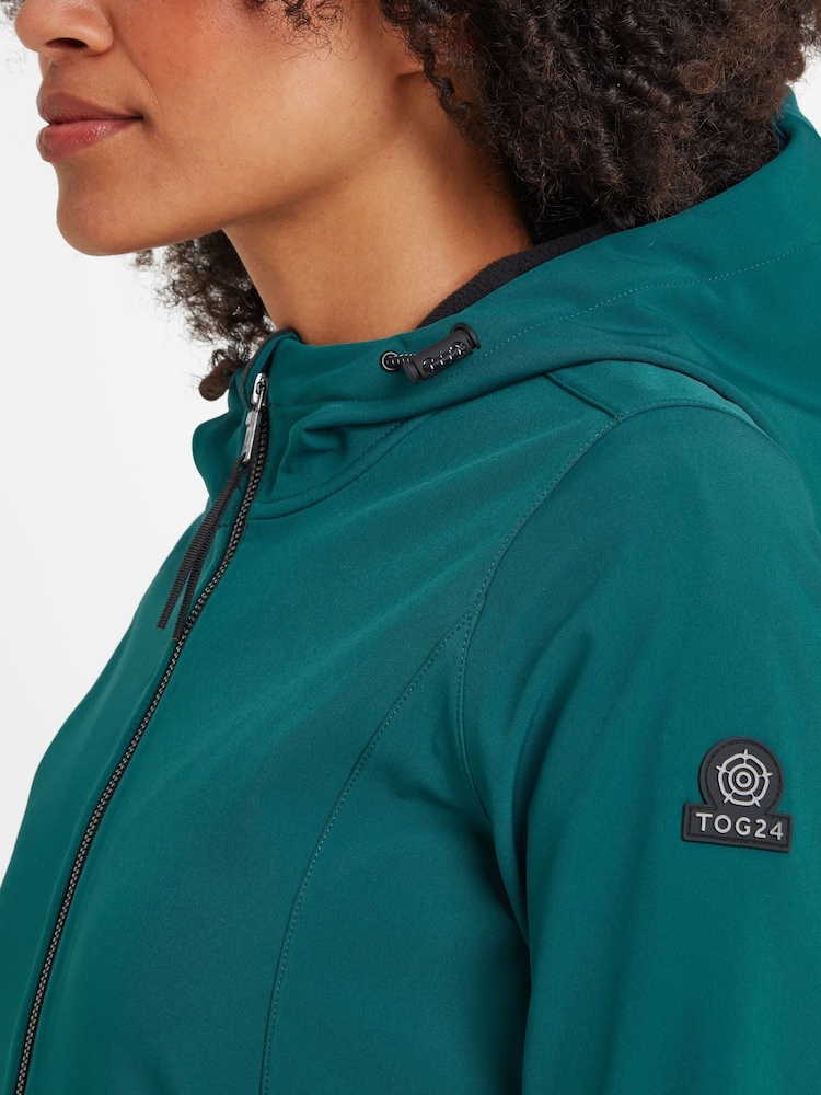 Tog 24 Blue Womens Enya Softshell Long Jacket - Image 5 of 5