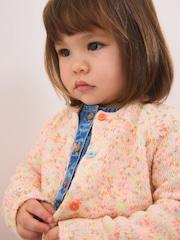 Rainbow Knitted Cardigan (3mths-7yrs) - Image 2 of 7
