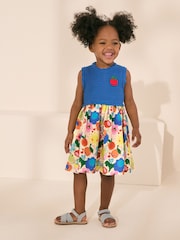 Blue Knit Summer Dress (3mths-7yrs) - Image 4 of 8