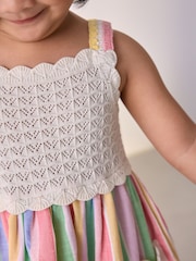 Multi Rainbow Dress (3mths-7yrs) - Image 2 of 8