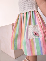 Multi Rainbow Dress (3mths-7yrs) - Image 3 of 8