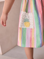 Multi Rainbow Dress (3mths-7yrs) - Image 4 of 8