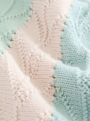 Blue Stripe Swing 100% Cotton Dress (3mths-7yrs) - Image 7 of 7