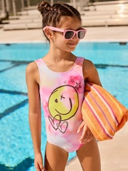 Tie Dye Smile Face Swimsuit (3-16yrs) - Image 1 of 8