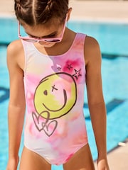 Tie Dye Smile Face Swimsuit (3-16yrs) - Image 2 of 8