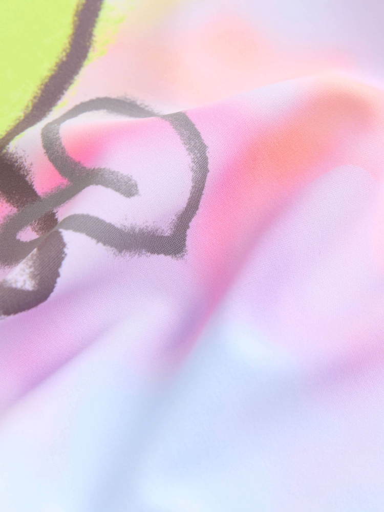 Tie Dye Smile Face Swimsuit (3-16yrs) - Image 8 of 8