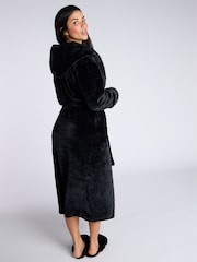 Boux Avenue Stripe Cut Cosy Long Dressing Gown - Image 6 of 7