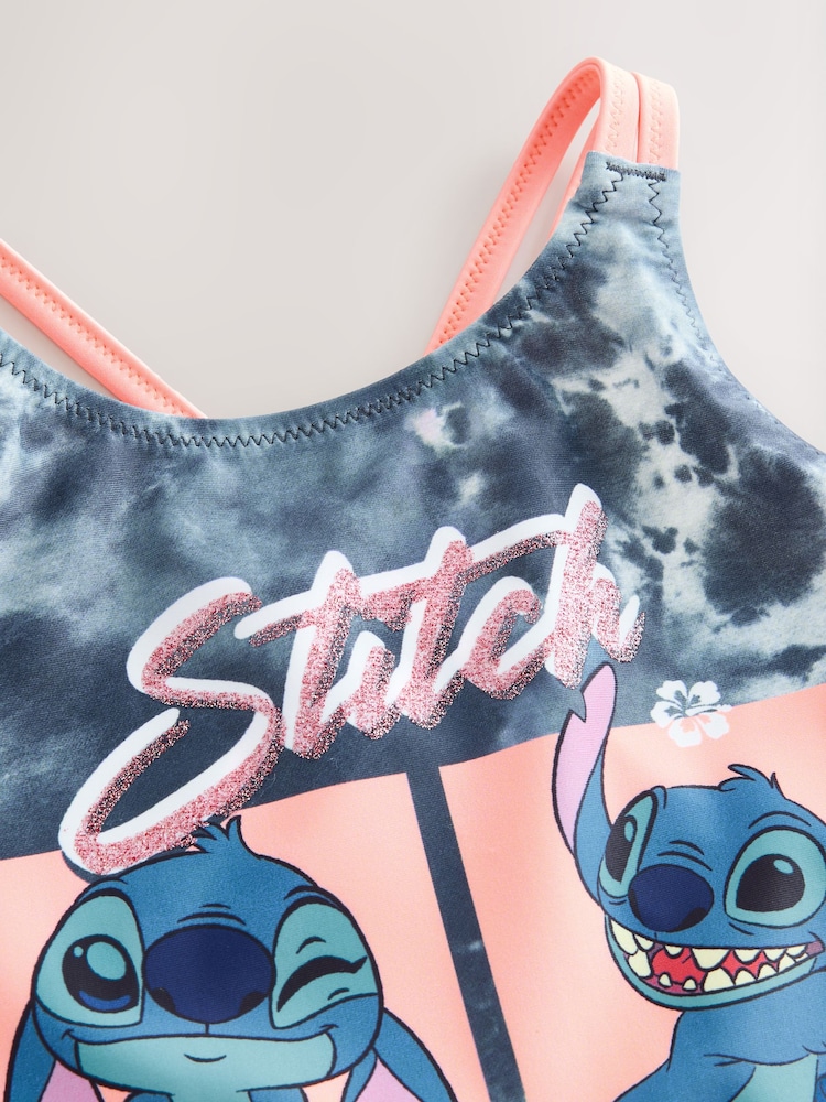 Grijs tie-dye - Lilo & Stitch zwempak met licentie (3-16jr) - Image 6 of 7