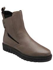Lotus Natural Leather Zip-Up Ankle Boots - Image 1 of 4