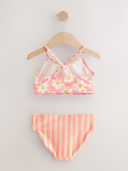 Pink Floral Bikini (3-16yrs) - Image 5 of 7