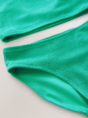 Green Textured Bikini (3-16yrs) - Image 7 of 7