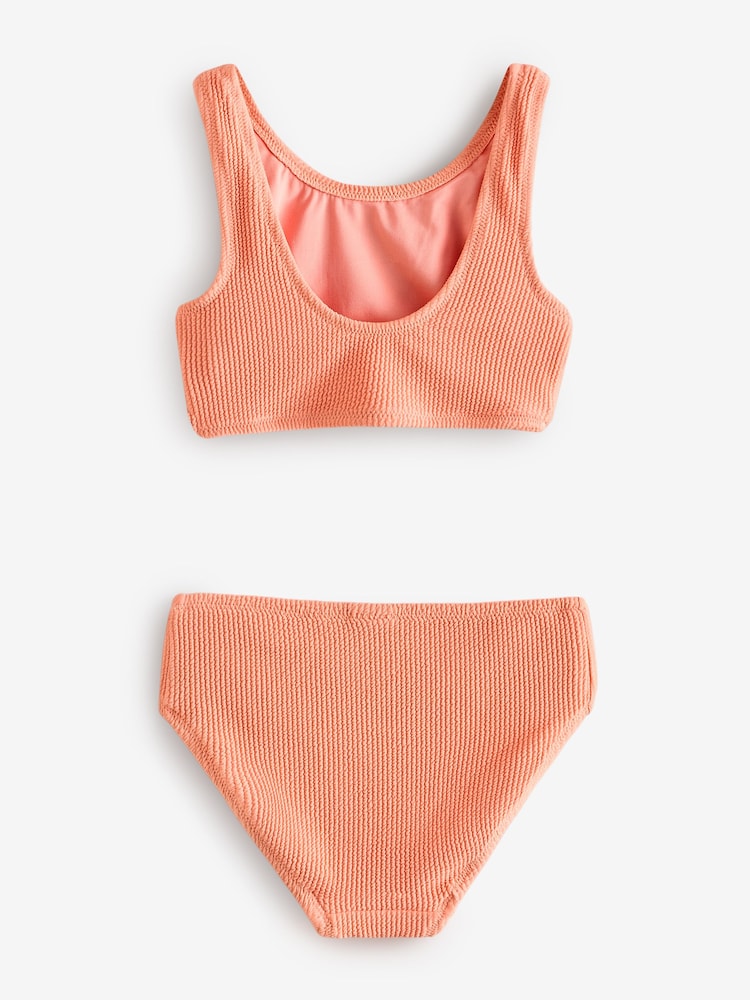 Orange pâle - Bikini texturé (3-16ans) - Image 5 of 6