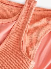 Soft Orange Textured Bikini (3-16yrs) - Image 6 of 6