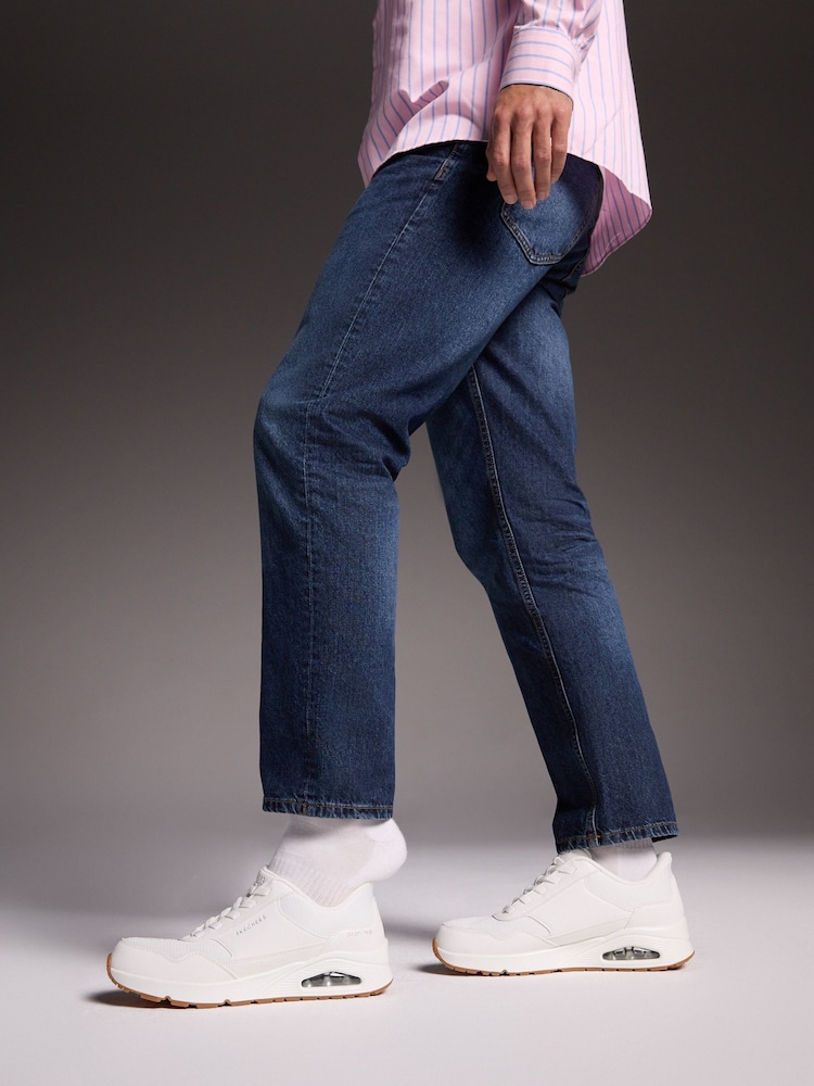 Skechers White Uno Banksia Trainers - Image 1 of 5