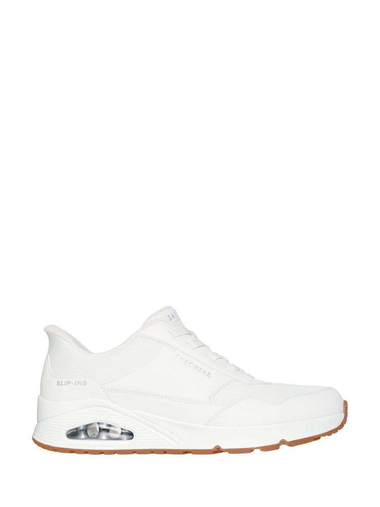 Skechers White Uno Banksia Trainers - Image 2 of 5
