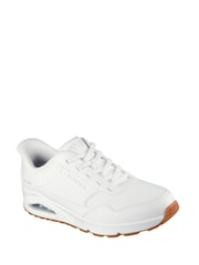 Skechers White Uno Banksia Trainers - Image 4 of 5