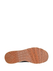 Skechers Black Uno Suited On Air Trainers - Image 5 of 5